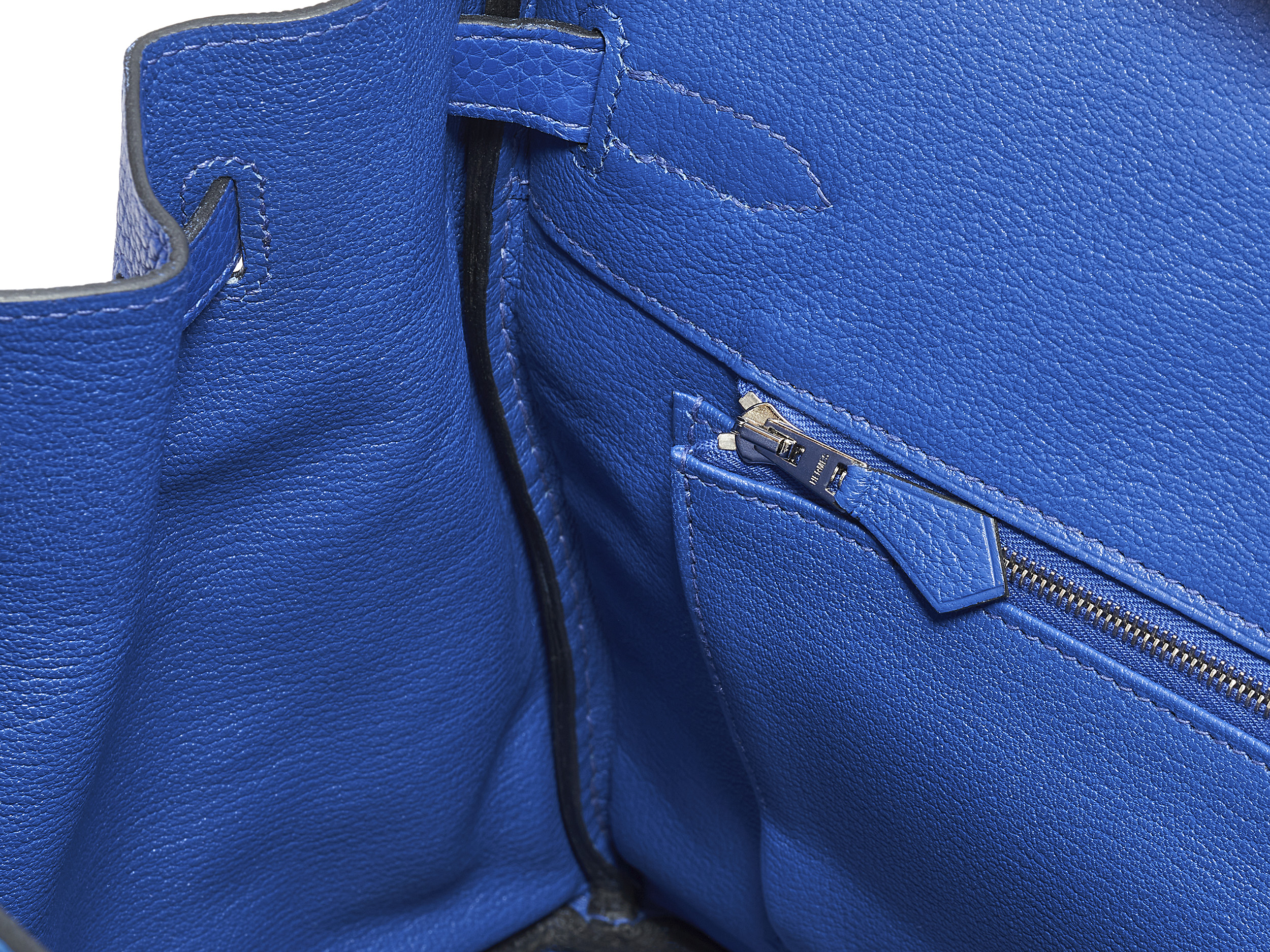 Birkin 35 Bleu Electric Zelige HSS Togo 