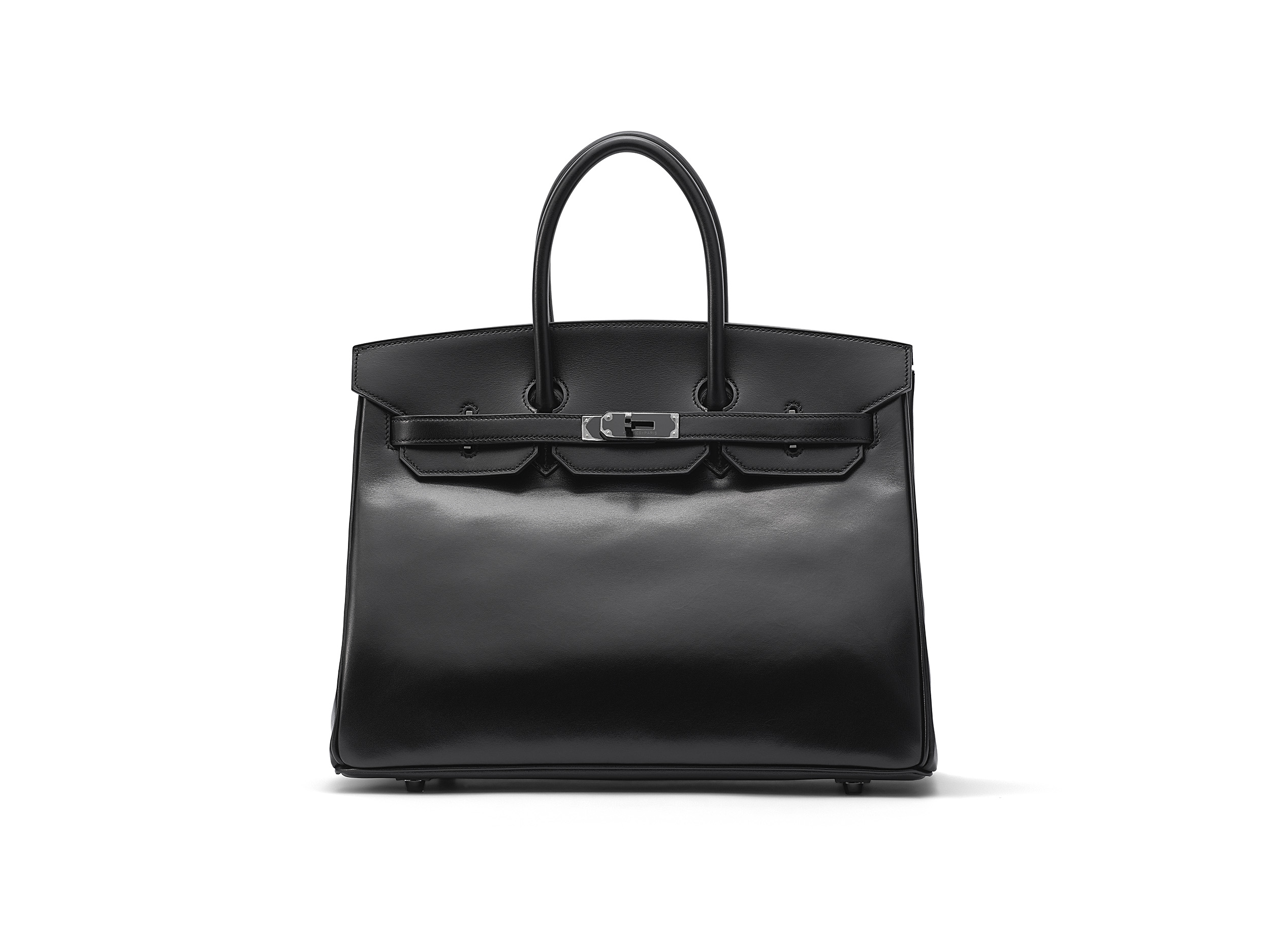 Birkin 35 So Black Boxcalf